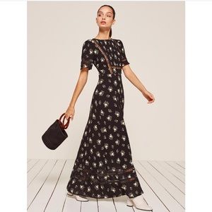 Reformation Lindsay Dress in Patchouli Size 4